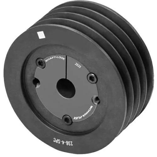 Black Taper Lock Pulley