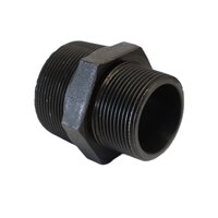 Carbon steel 1 inch Hex Nipple Male NPT X Male NPT threaded