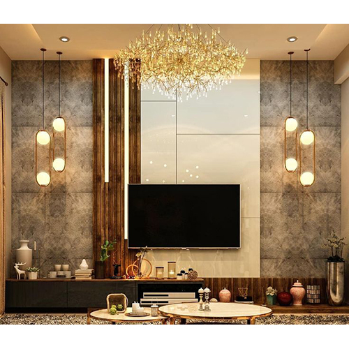 TV Cabinet Wall Interior Designing Services