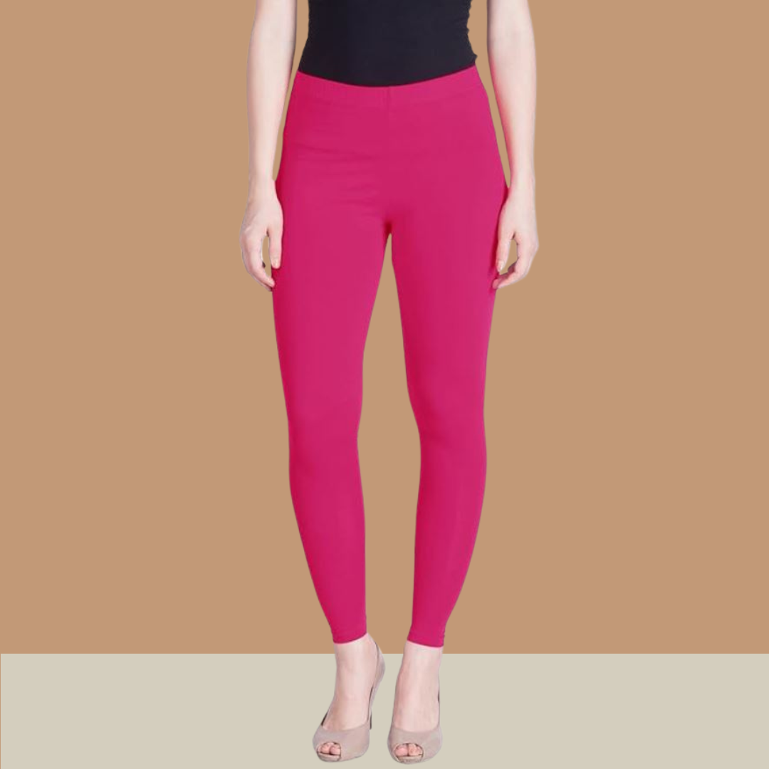 The Comforter Red Maroon Ladies Ankle length legging