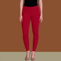 The Comforter Red Maroon Ladies Ankle length legging