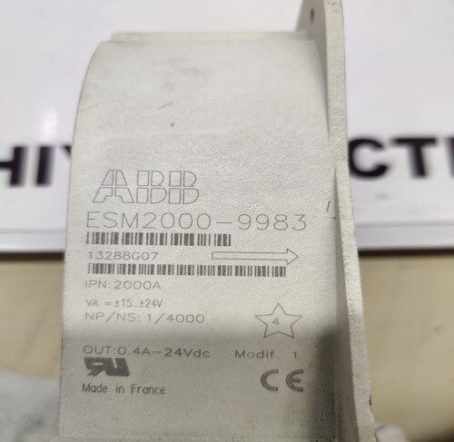 ABB ESM2000-9983 CURRENT TRANSFORMER