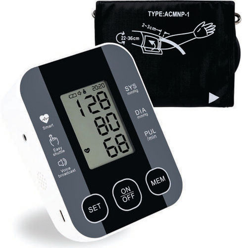 Electronic Blood Pressure Monitor - Dimension (L*W*H): 22-36 Cm  Centimeter (Cm)