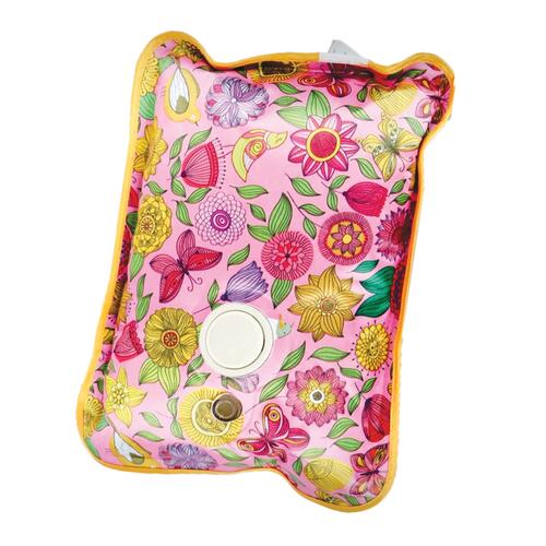 Multicolor Printed Rubber Hot Water Bottle