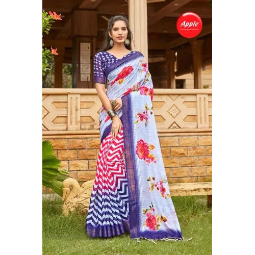 Ladies Digital Printed Saree