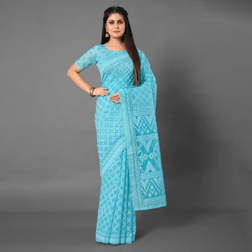 Ladies Designer Brasso Saree