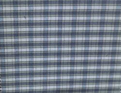 Grey Uniform Checks Fabric