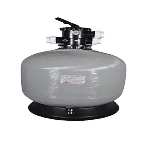 900 Dia FRP Filter 6 Multiport Valve Top Mounted