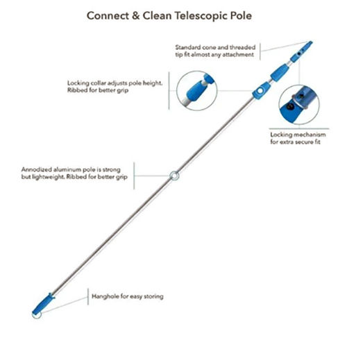 8mtr Long Body Telescopic Adjustable Rod with Handle