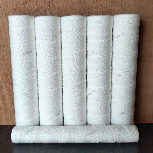 White PP String Wound Filter ( 4.5*20)