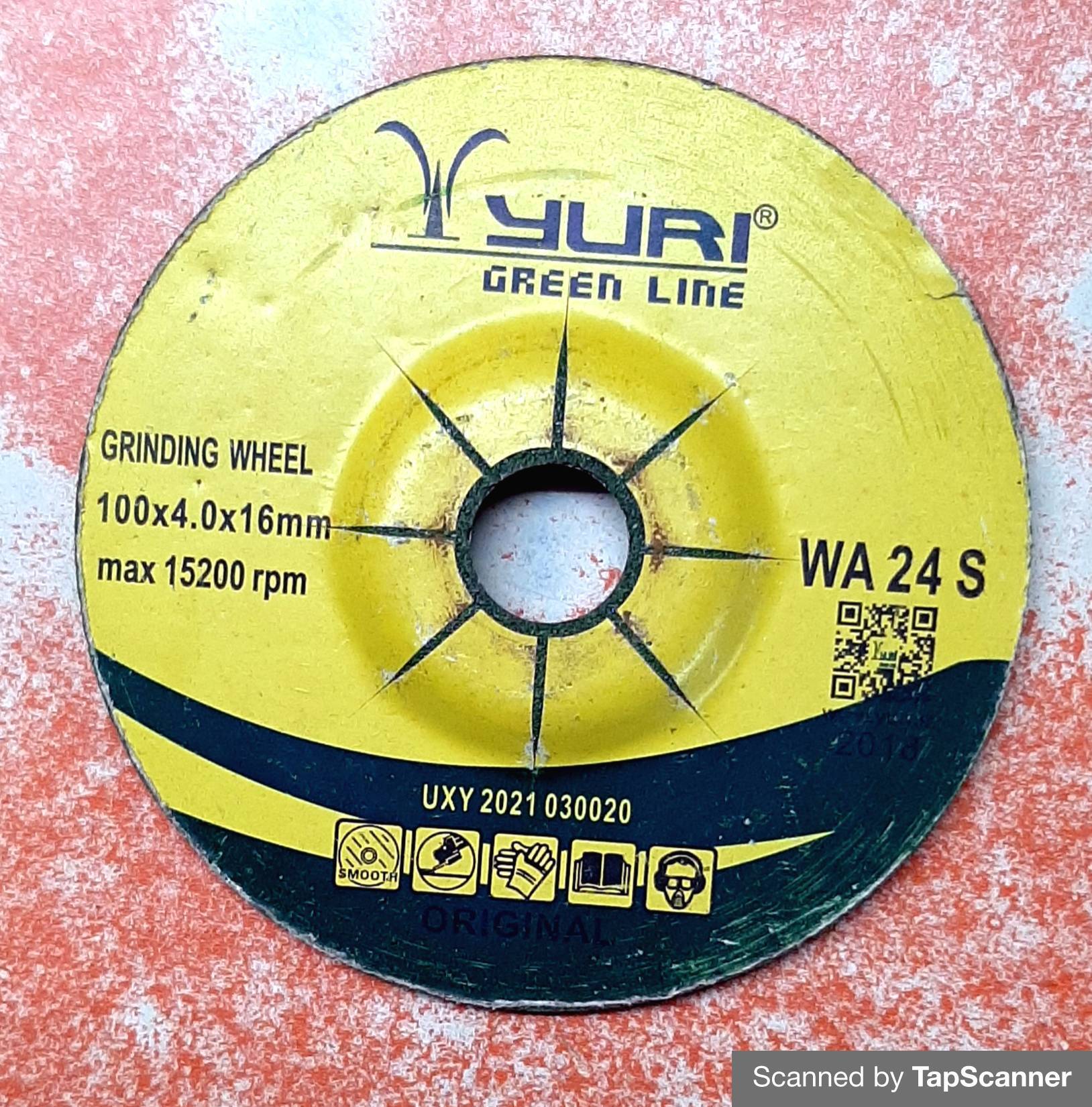 Yuri Grinding Wheel 4 inch, 5 inch, 7 inch