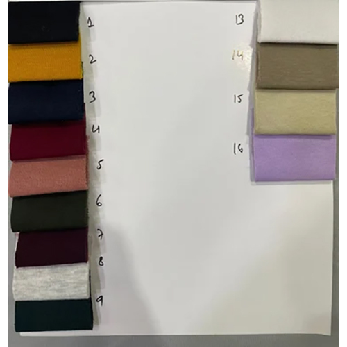 Plain Texture Open Cotton Fleece Fabric