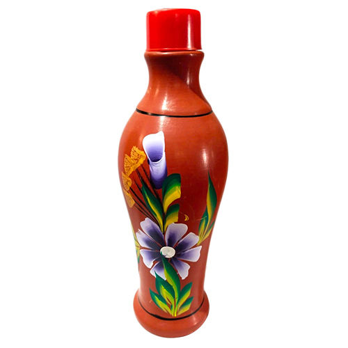 Clay Fancy Bottle