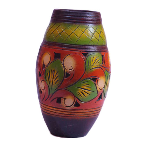 Clay Printed Water Pot