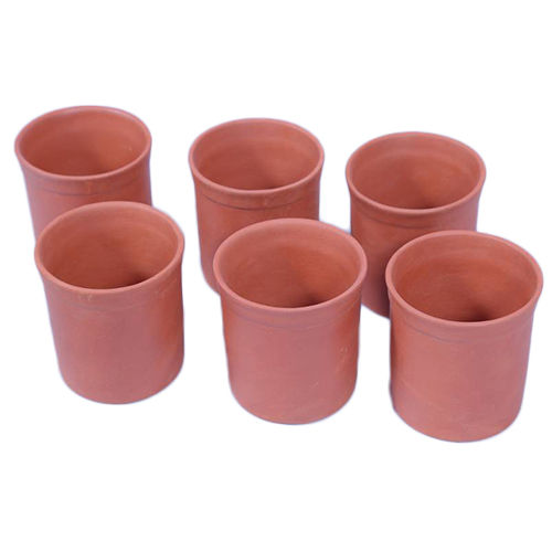 Clay Water Glass Set