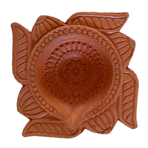 Clay Fancy Diya