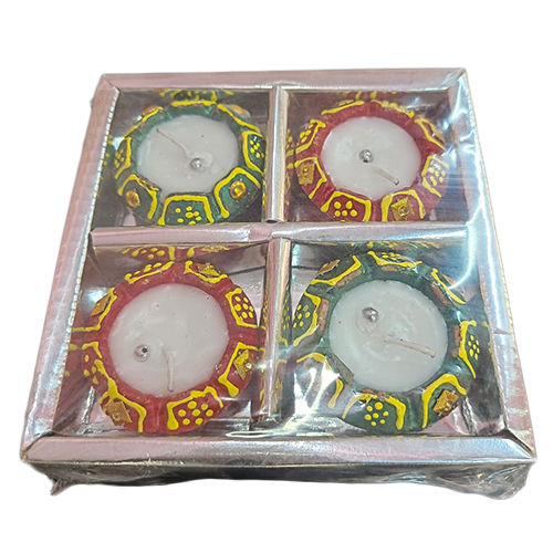 4 Peice Fancy Diwali Diya