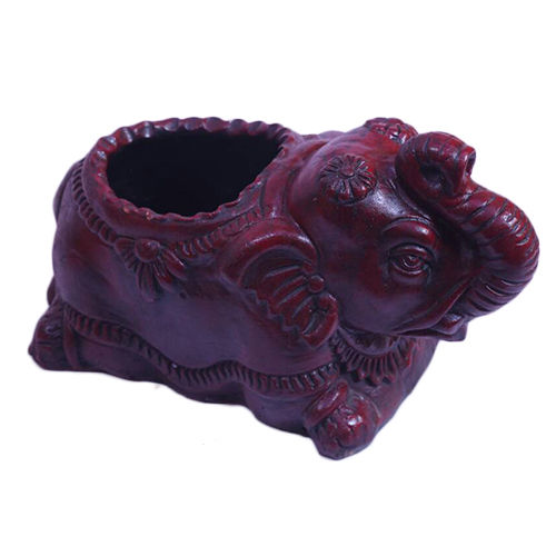 Different Available Terracotta Elephant Flower Pot