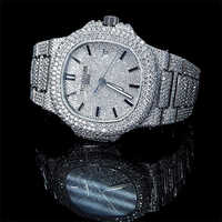 Diamod Studded Watch - Color: As Per Requirement