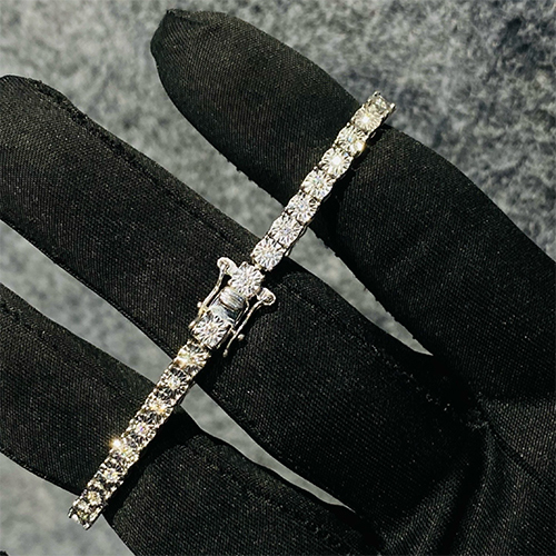 Customized Diamond Studded Bracelet