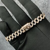 Customized Diamond Studded Bracelet
