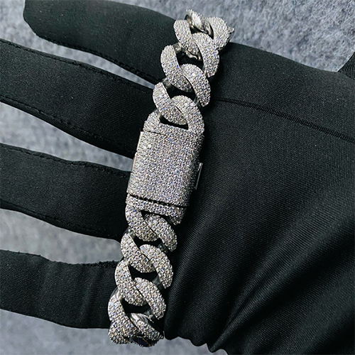 Customized Diamond Studded Bracelet
