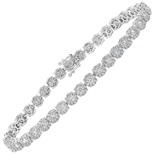 Customized Diamond Studded Bracelet