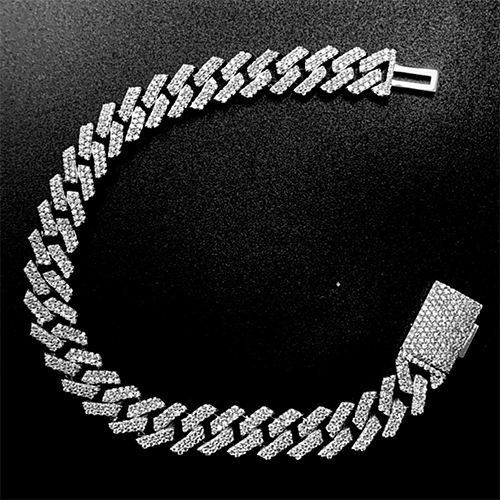 Customized Diamond Studded Bracelet