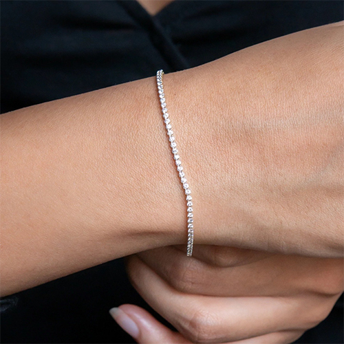 Customized Diamond Studded Bracelet