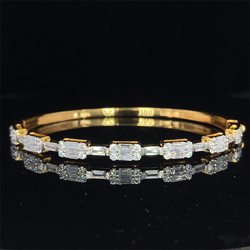 Customized Diamond Studded Bracelet