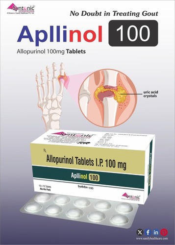 Tablet Allopurinol 100mg
