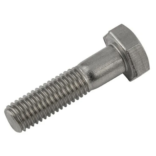 Silver Ss Half Threaded Bolt