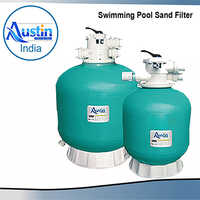 Swimming Pool Sand Filter - Color: Blue