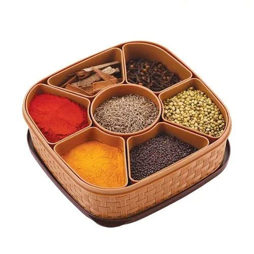 Square Masala Box