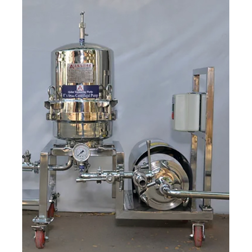 Sparkler-Type Horizontal Plate Filter