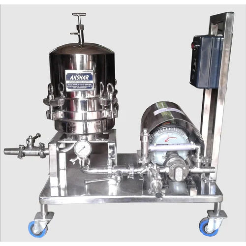 Gear Pump Zero Hold Filter Press