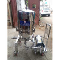 Zero Hold Up Filter Press Pharma - Stainless Steel, Different Sizes Available, Silver Color | Lower Energy Consumption, High Efficiency, Automatic Control System
