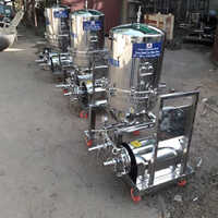 Vegetable Juice Filter Press - Stainless Steel, Different Sizes Available, Silver | High Efficiency, Lower Energy Consumption, Automatic Operation