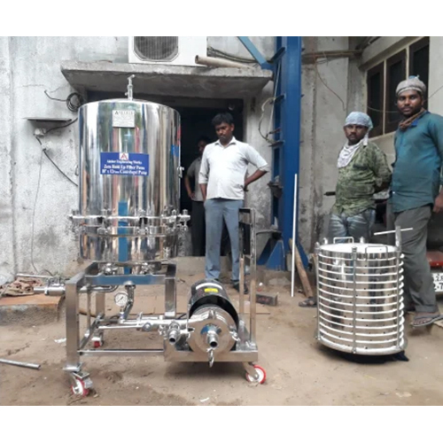 Pre-Coat Zero Hold-Up Filter System