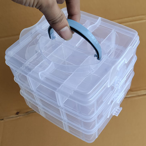 18 Grid Plastic Box