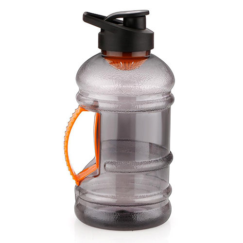 Black Plastic Shaker Bottle