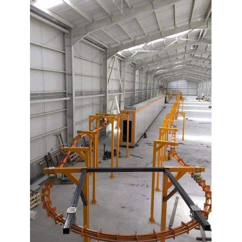 Stainless Steel Four Wheel Overhead Conveyor