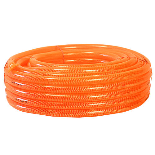 Pvc Flexible Braided Hose Pipe - Color: Orange