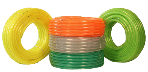 Flexible Braided Hose Pipe - Color: Yellow