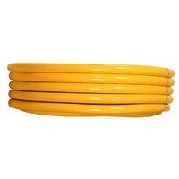 Black Yellow PVC Flexible braided hose Pipe