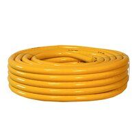 Black Yellow PVC Flexible braided hose Pipe