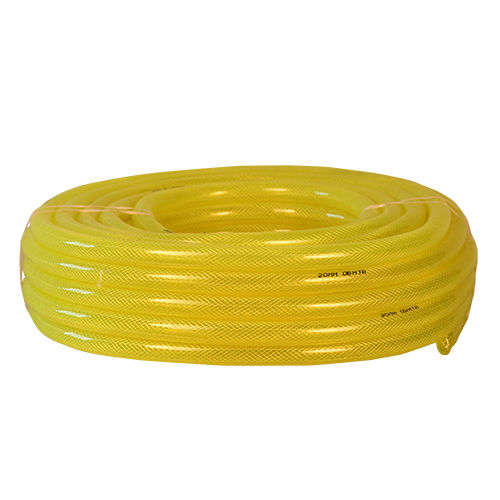 Yellow Braided Hose Pipe