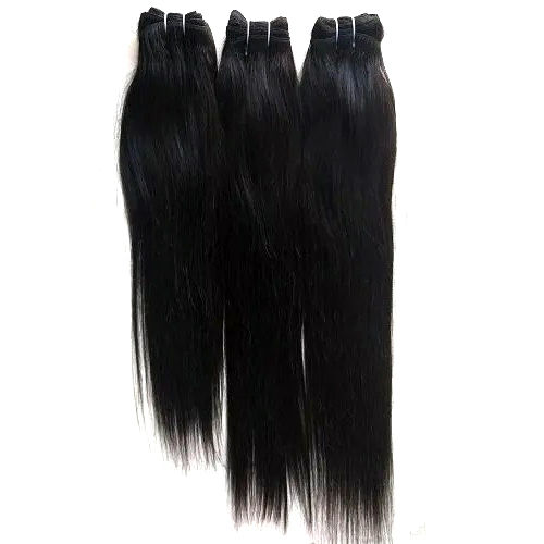 Machine Weft-Raw Indian Straight Hair