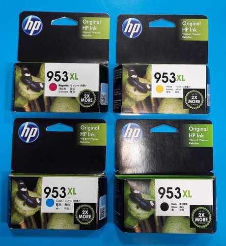 Hp 953Xl Color Ink Cartridge - Color: Cyan