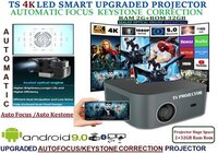 Ts Automatic 4k Dust Free Smart Multimedia Projector - Brightness: 12000lm Lumens